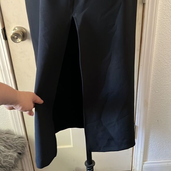 Zara  SLIM Black DRESS WITH SQUARE NECKLINE Sz-Small - Picture 12 of 16